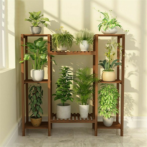 Pots tiered plant - tiered, wood