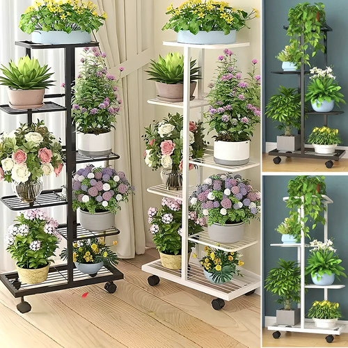 Tier pots plant shelf - shelf, rack