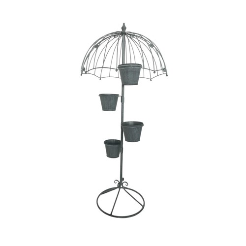 Large grey metal garden - metal,