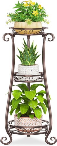 Tier metal plant - 3-tier, stand