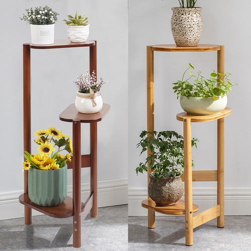 Tier bamboo corner plant - tier,