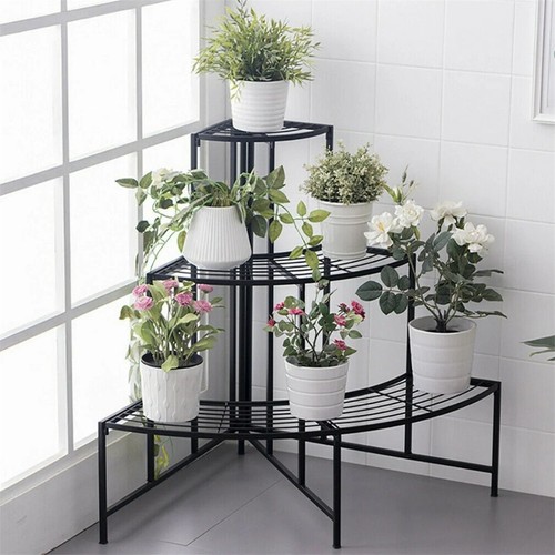 Metal plant stand flower - plant, rack