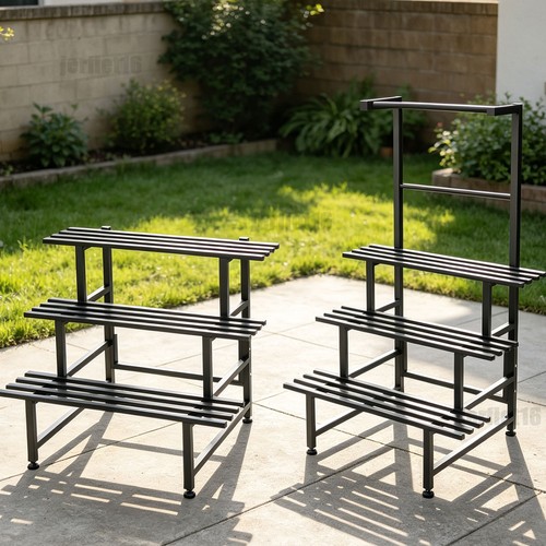 Tier metal plant stand - metal,