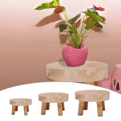 New wooden plant stand - new, flower
