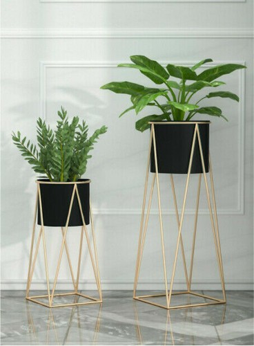 Wickerfield metal planter - metal,