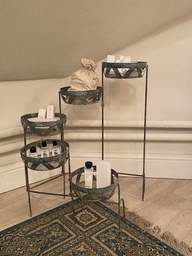 Plant stand pots distressed - stand,