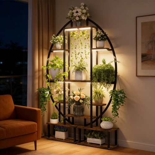 Rustic large plant - plant, stand