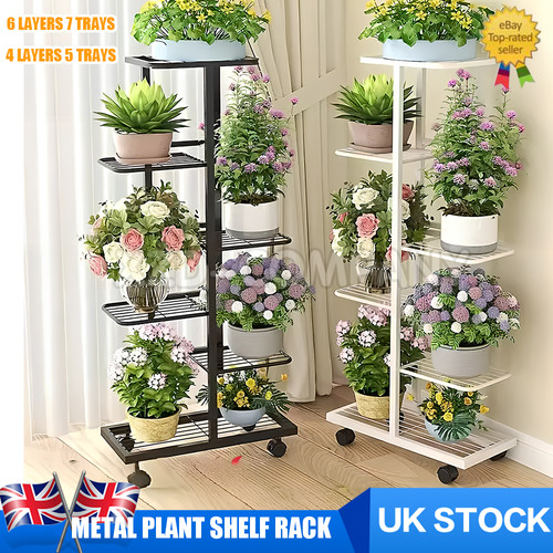 6tier metal plant stand - plant,